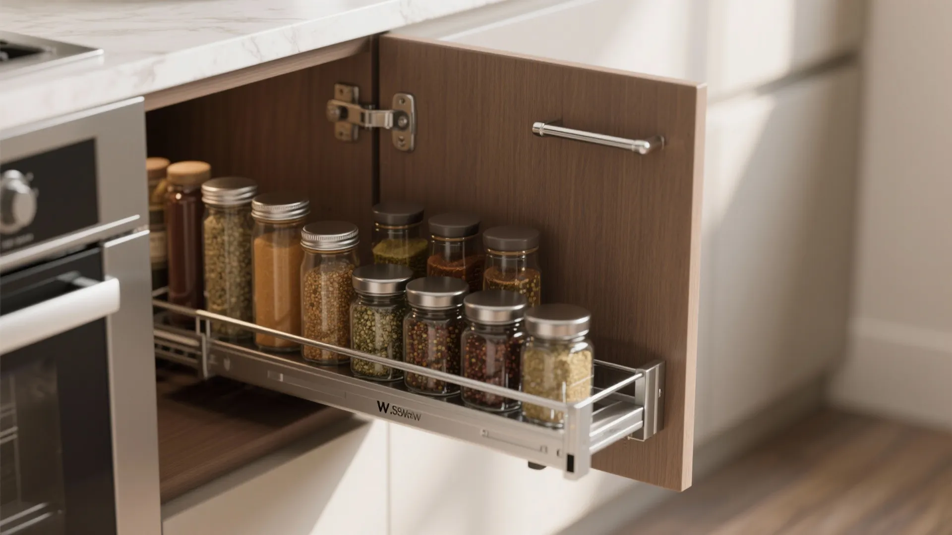 Minimalist Modular Kitchen Storage
