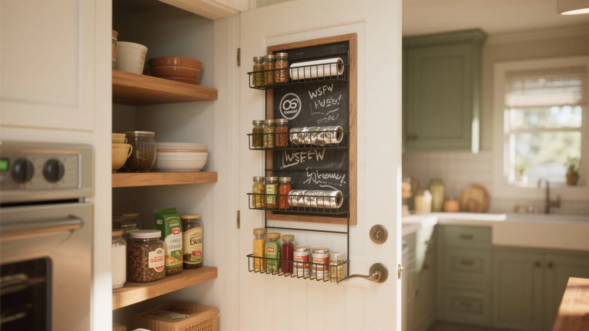 4. Use Door Space for Extra Storage