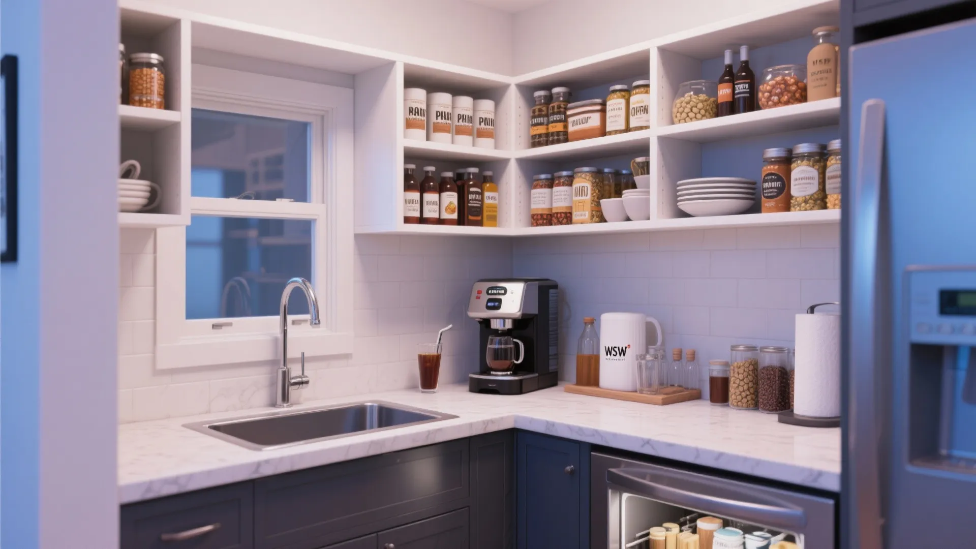 7. Multipurpose Pantry Bay