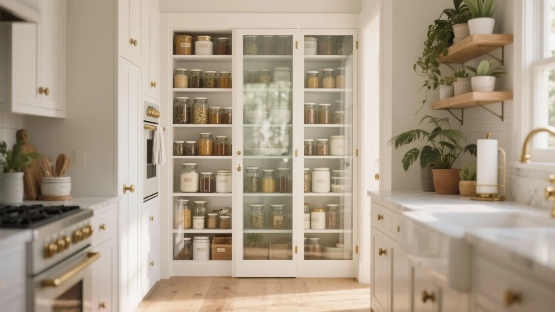 5 Kitchen Pantry Glass Door Ideas: Creative small-space pantry glass doors that maximize light, style, and storage