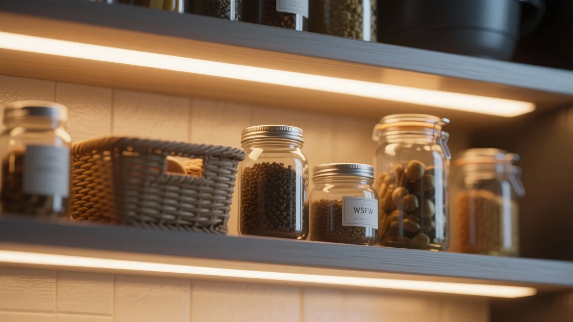 6. Hidden Lighting Strips