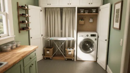 5 Small Laundry & Pantry Ideas for Top-Load Washer