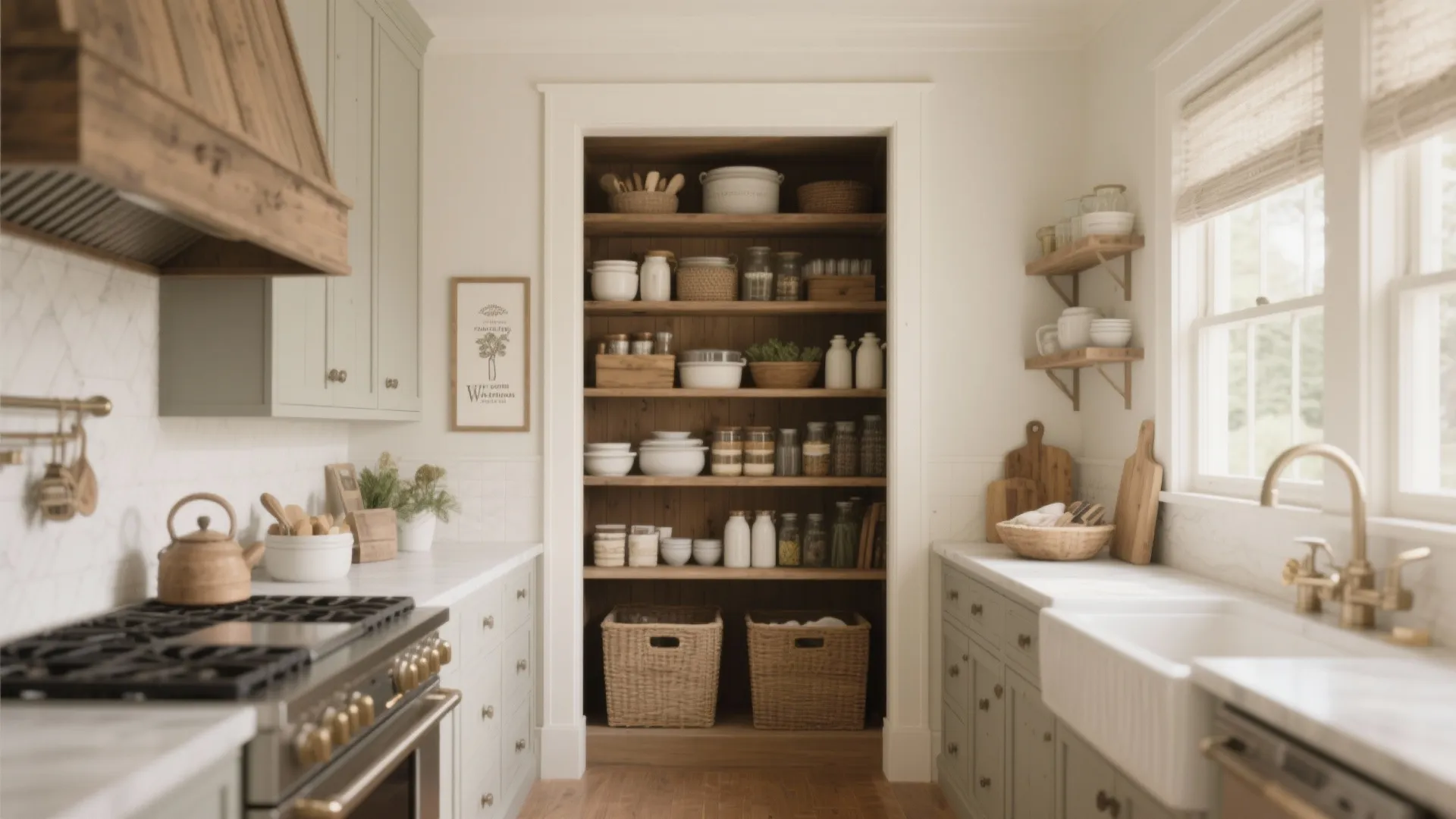 7. Built-in Pantry Nook