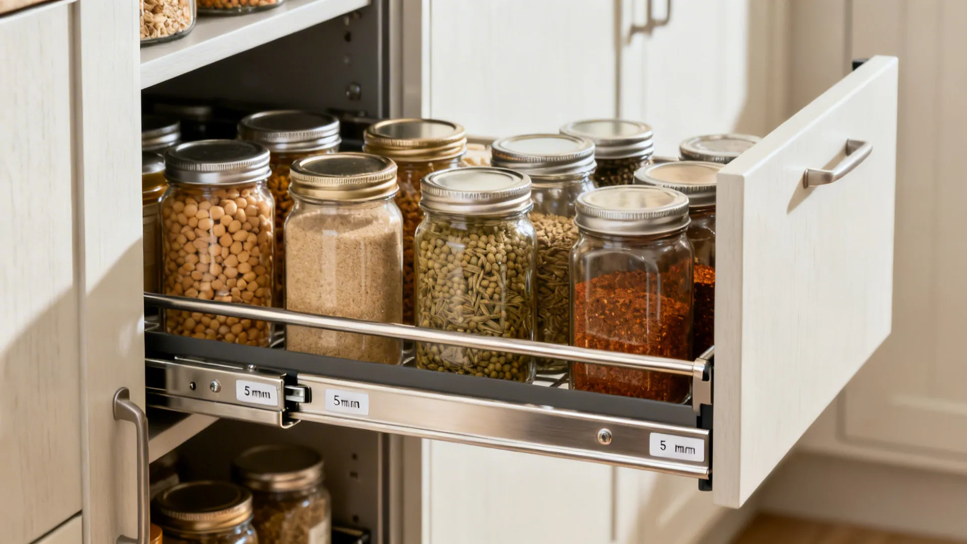 Ergonomic Zones and Tall Pantry Pull-Outs
