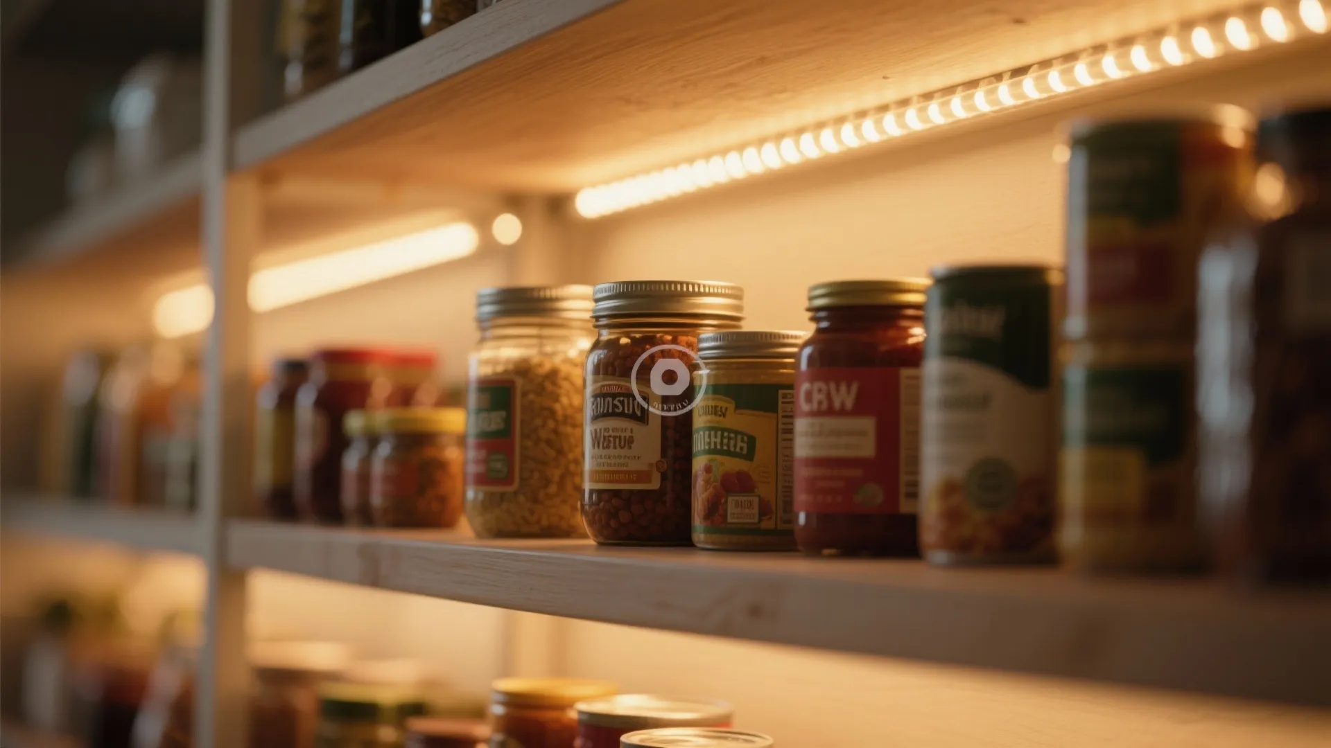 Idea 7: Lighting Within Shelves