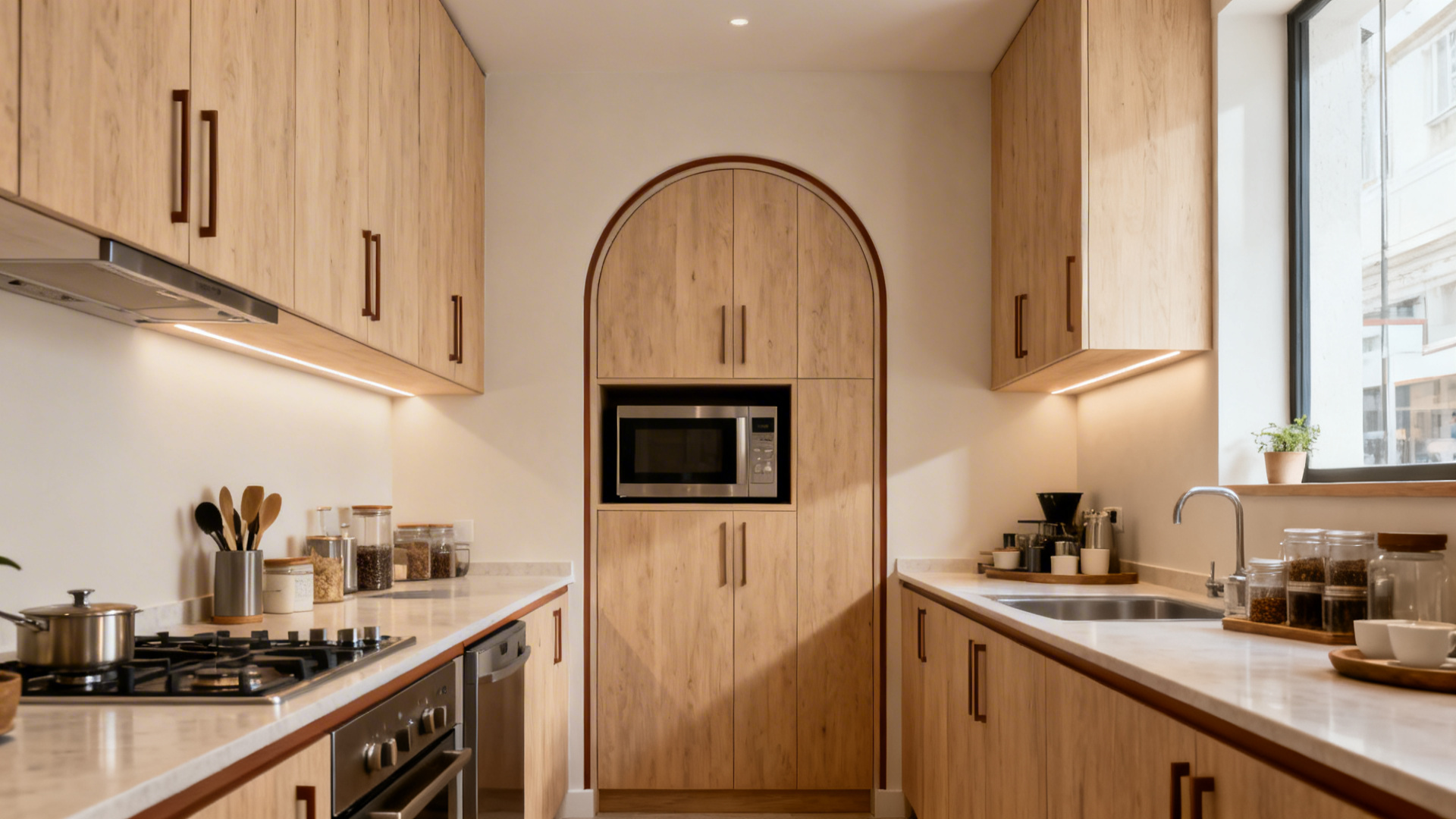 5 Kitchen Pop Arch Design Ideas for Small Spaces