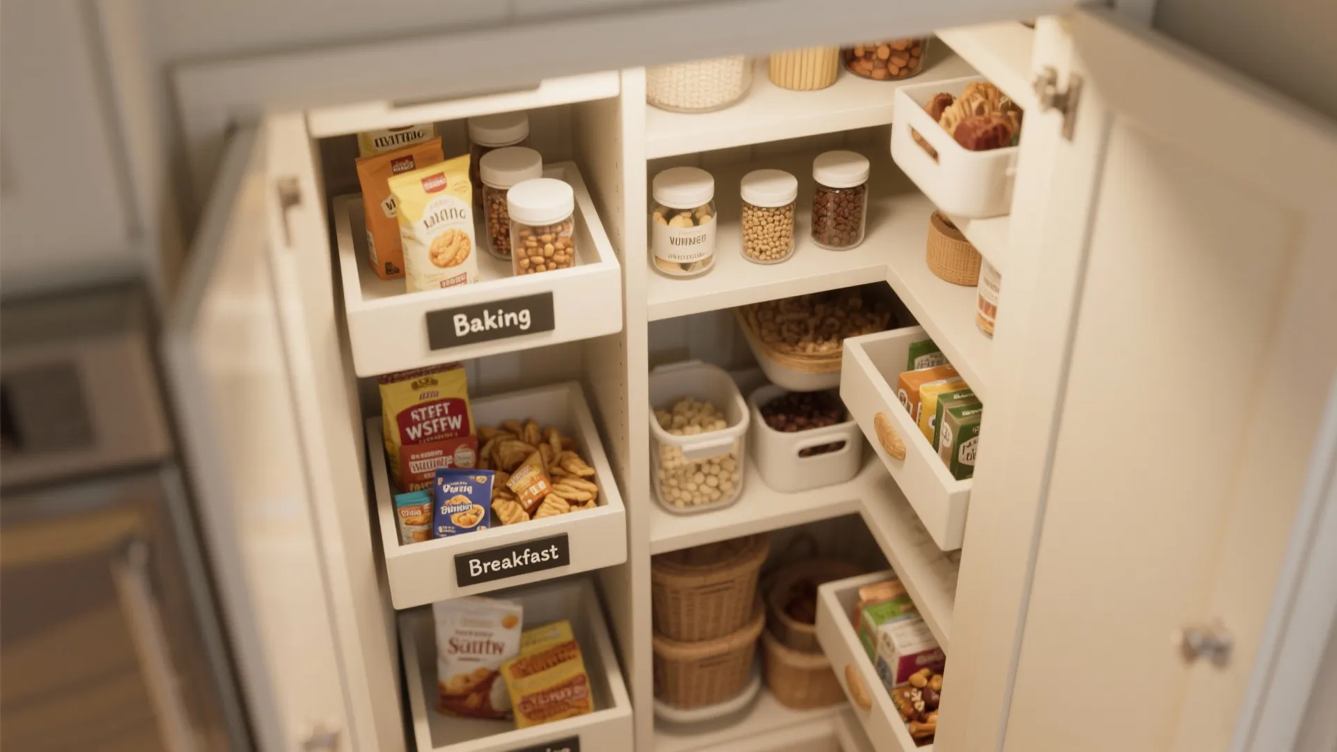 5. Pantry Zones by Use