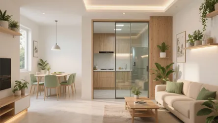 2 BHK flat in Panvel: 5 Space-Smart Design Ideas