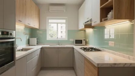 2 BHK Flat in Panvel: 5 Smart Kitchen Design Ideas