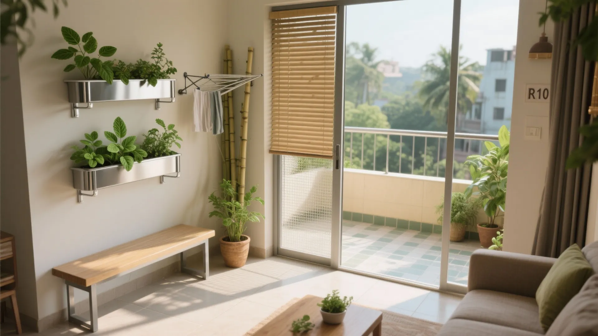 Balcony Utility and Indoor–Outdoor Flow