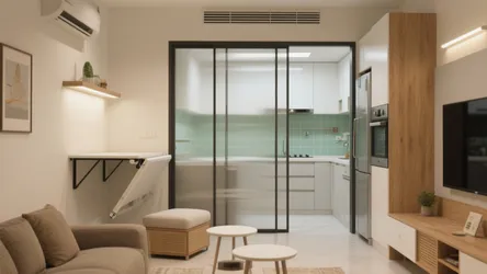 1 BHK Flat in Panvel: 5 Space-Savvy Design Ideas