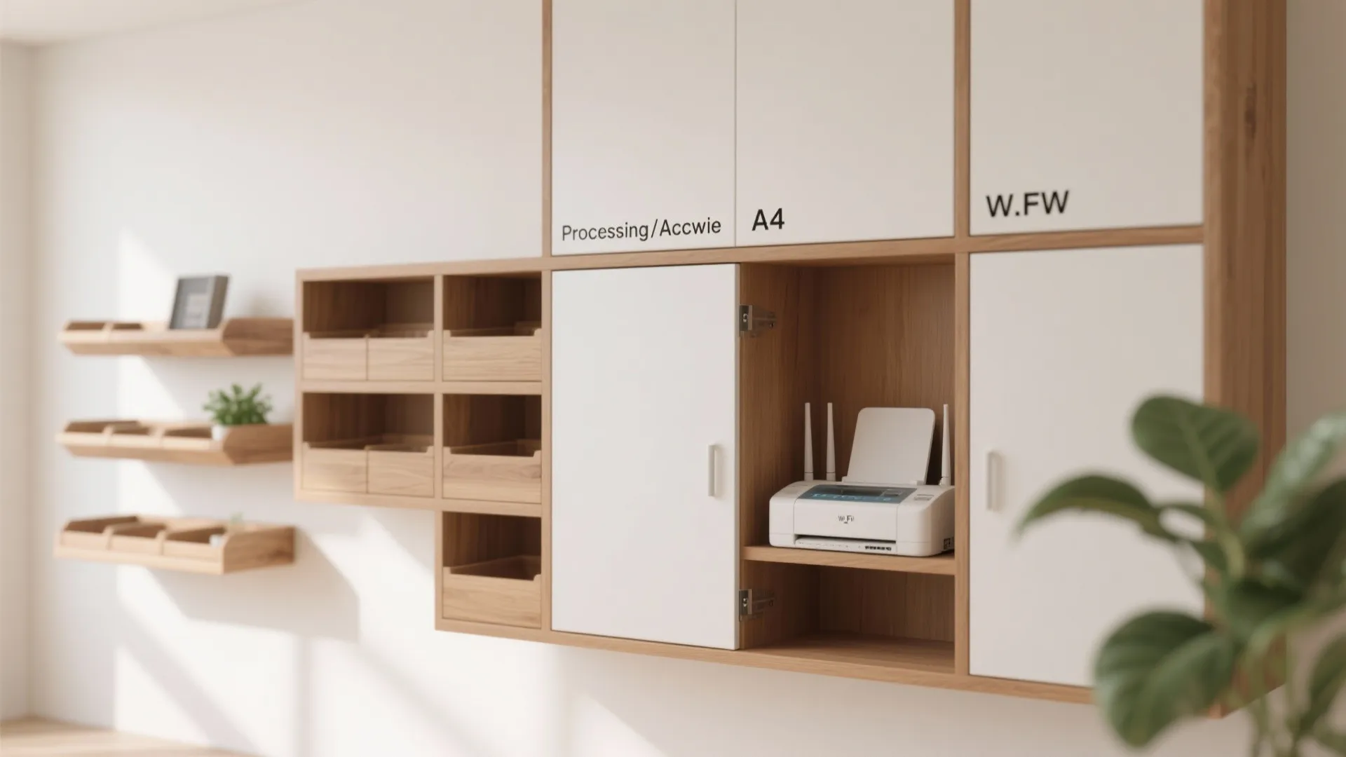 家族共有の“紙とデジタル”センターをLDに設置（收纳技巧×東京小户型）