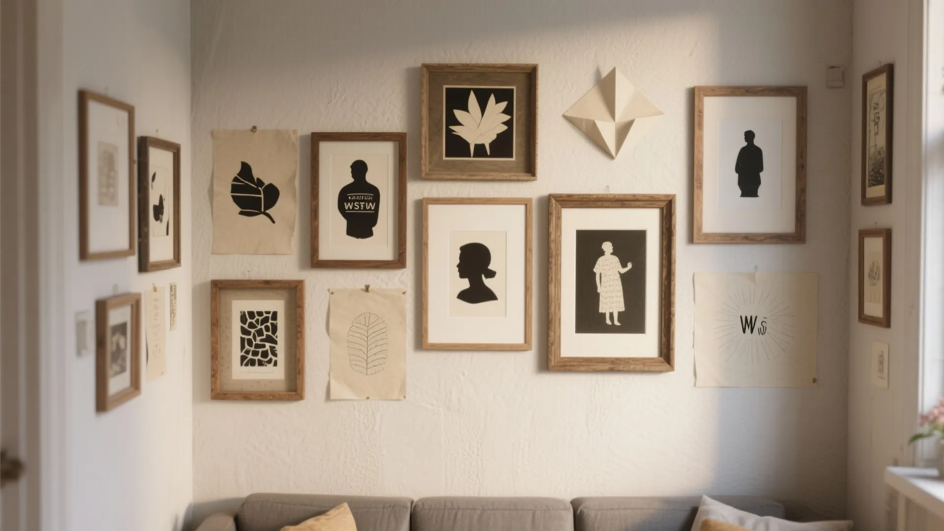 1. Paper Gallery Wall