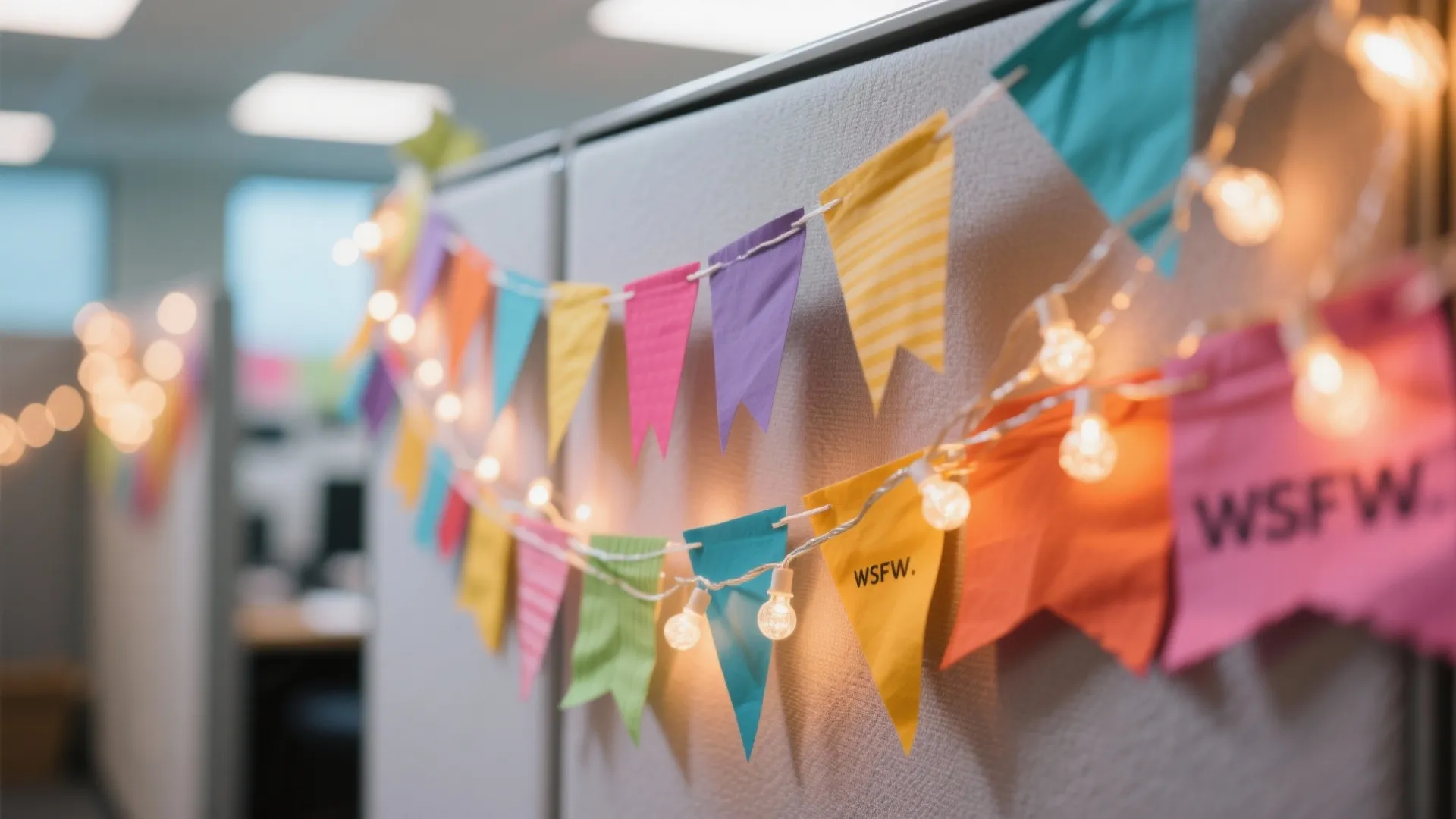1. Layered Paper Garland