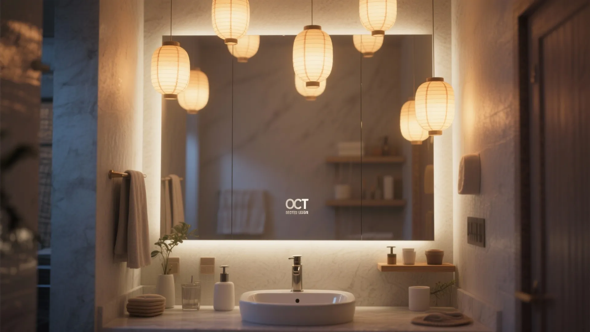 3. Light Layering with Paper Lanterns