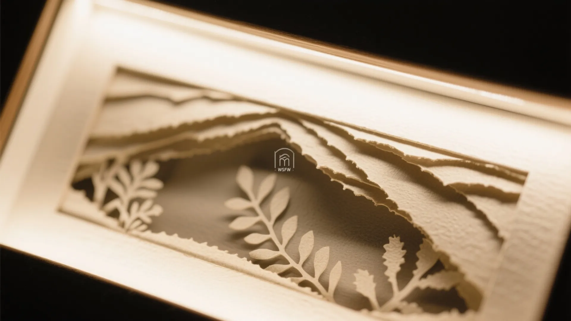 Layered Paper Shadow Boxes