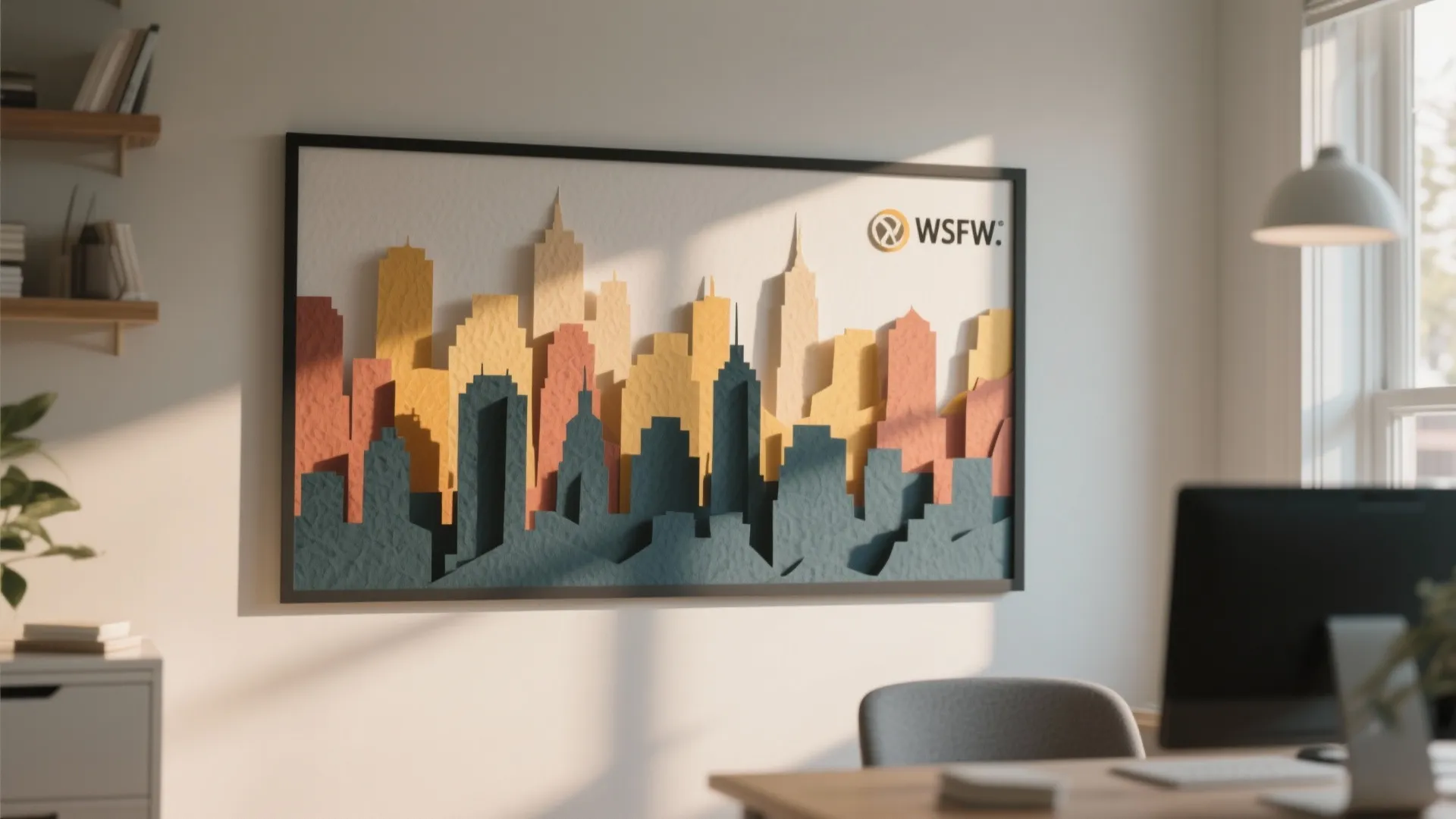 Layered Paper Silhouette Art