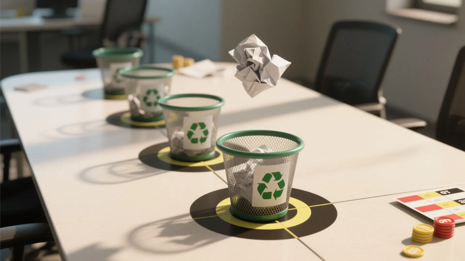 2. Paper Toss Accuracy Challenge