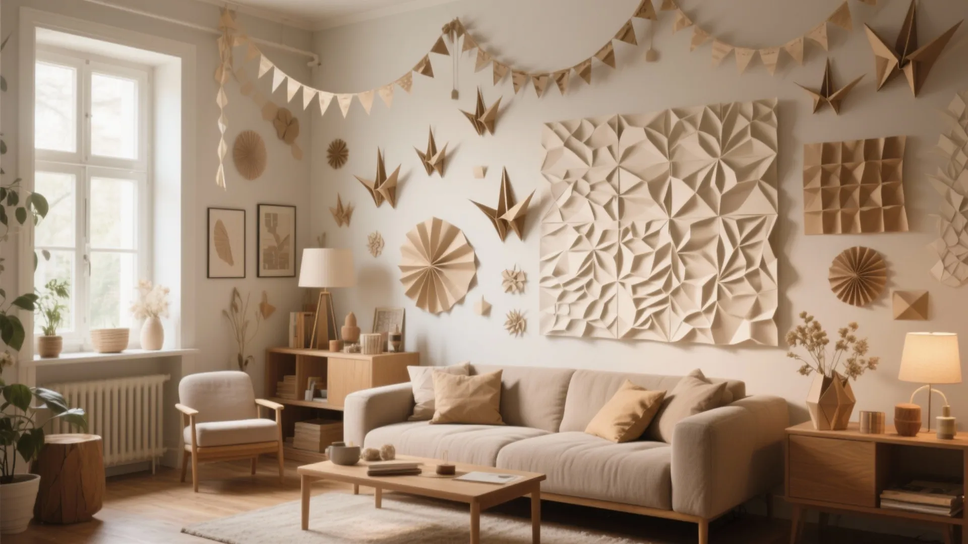 5 Room Wall Decoration Ideas with Paper: Transform Your Walls Creatively Using Affordable Paper Design Ideas