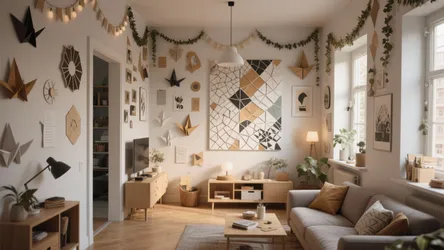 5 Creative Wall Decoration Ideas with Paper