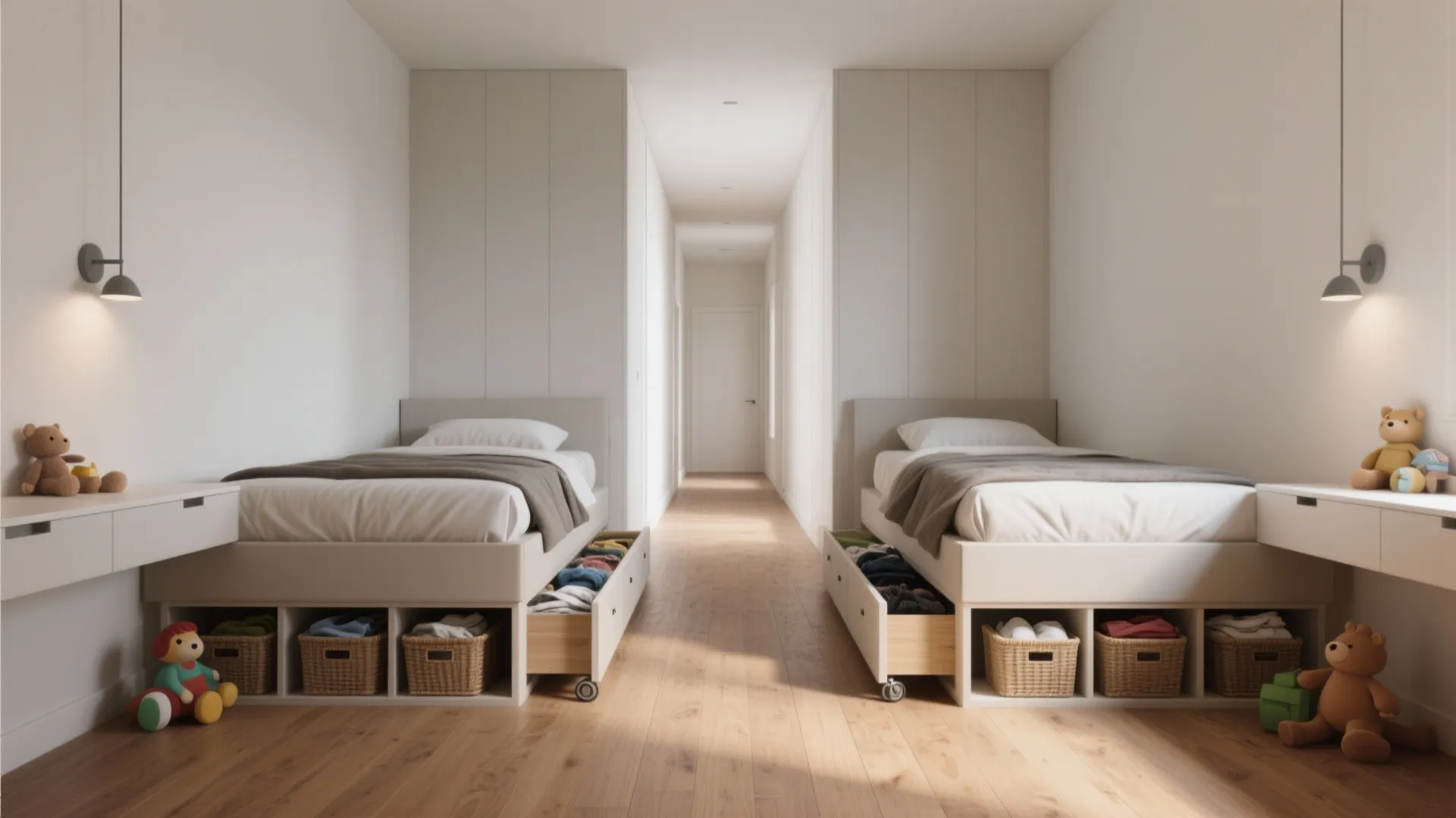Two Twin Beds in Small Room: 5 Smart Ideas