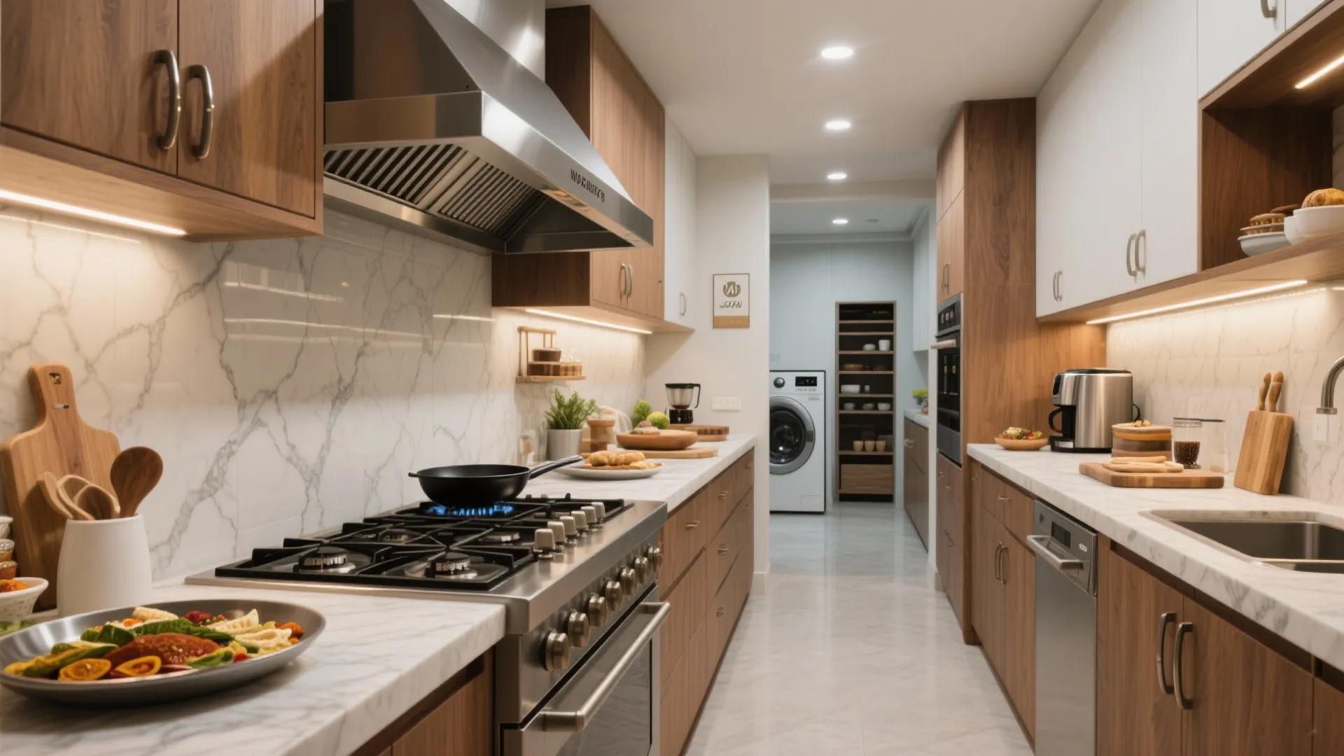 Chef’s Kitchen With Utility Smartness