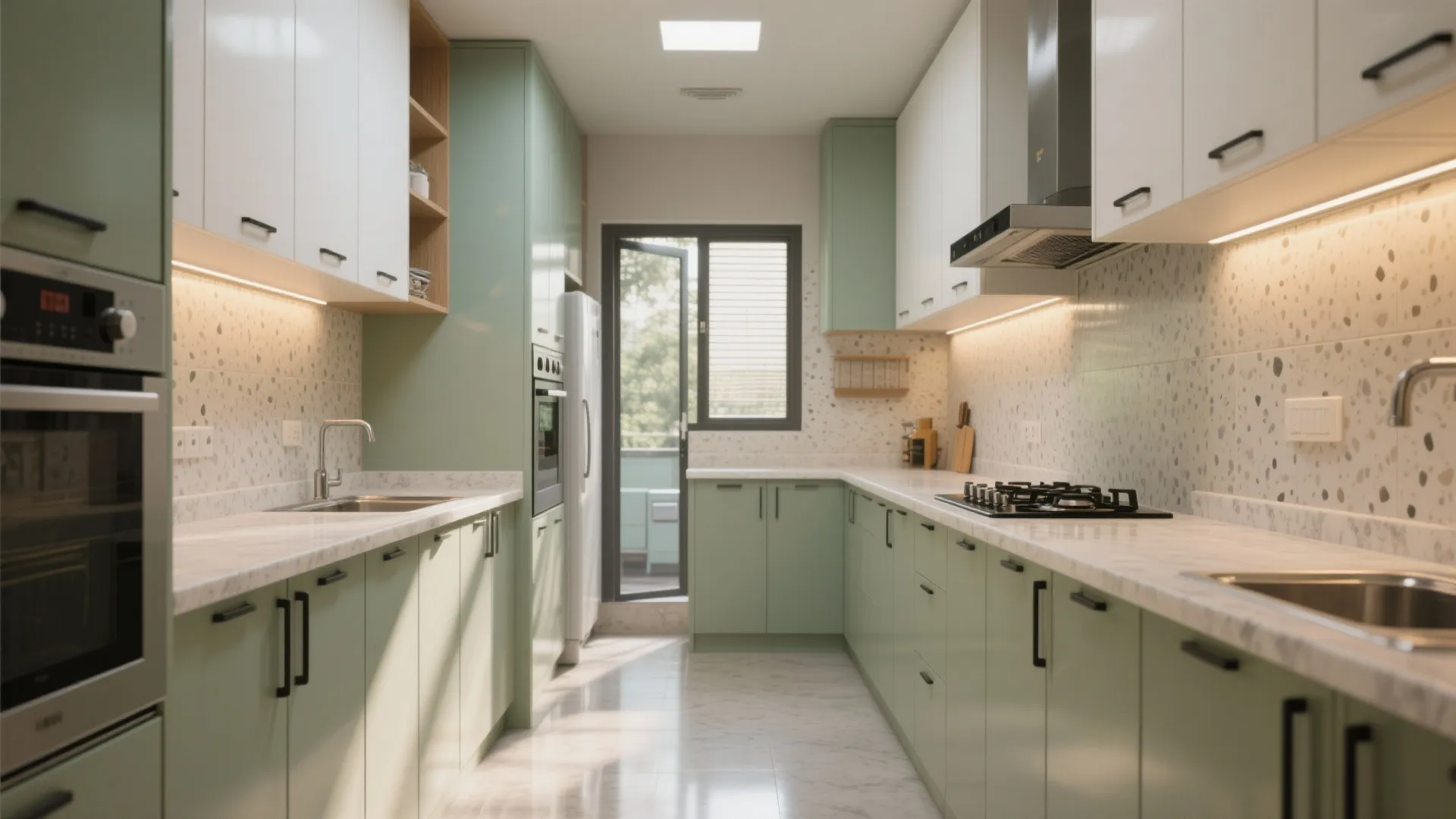 A modular kitchen that breathes