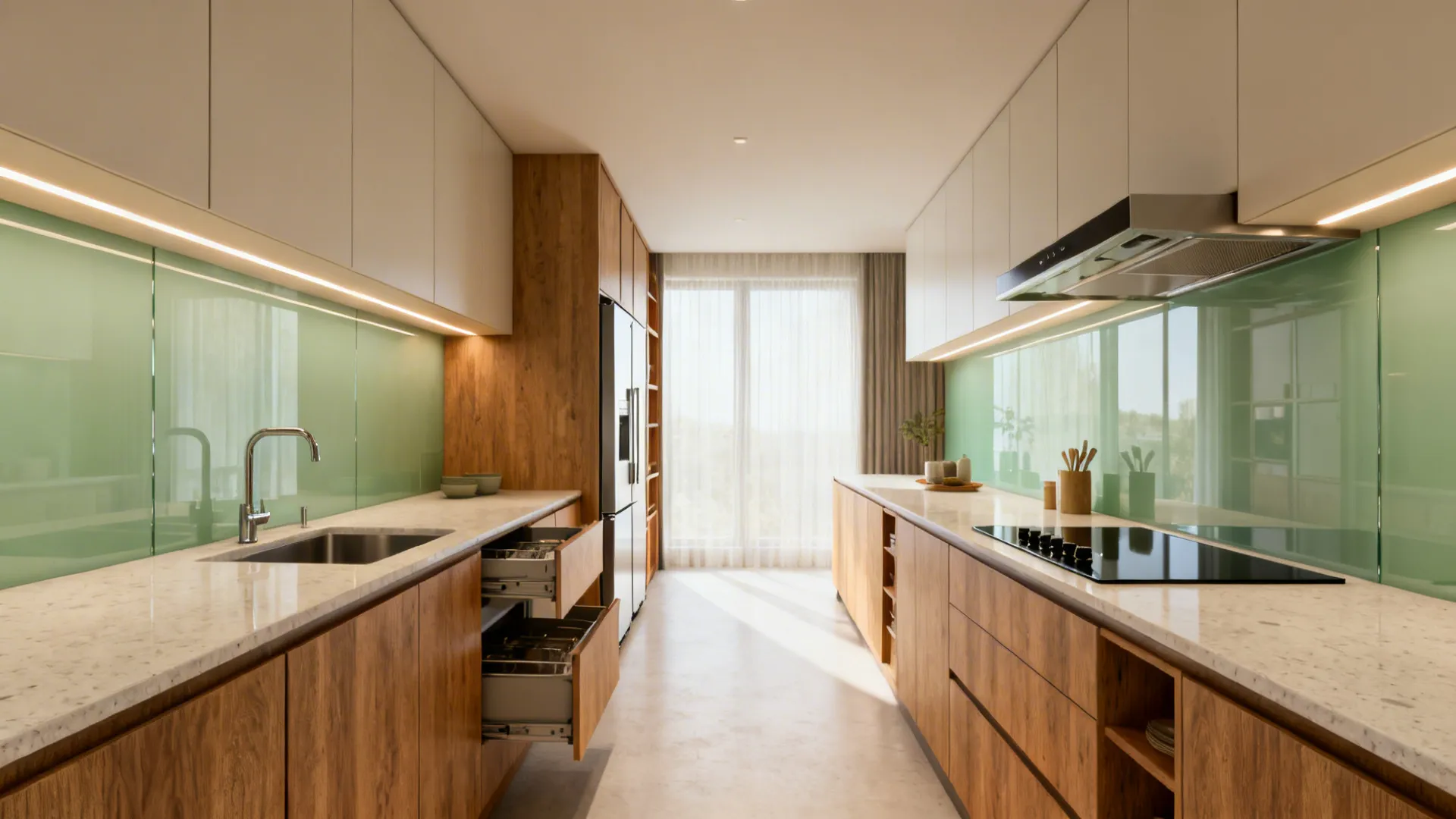 5 Interior Design Ideas for a Parallel Kitchen: Small space, big creativity: my pro-tested ideas for a stylish and efficient galley kitchen