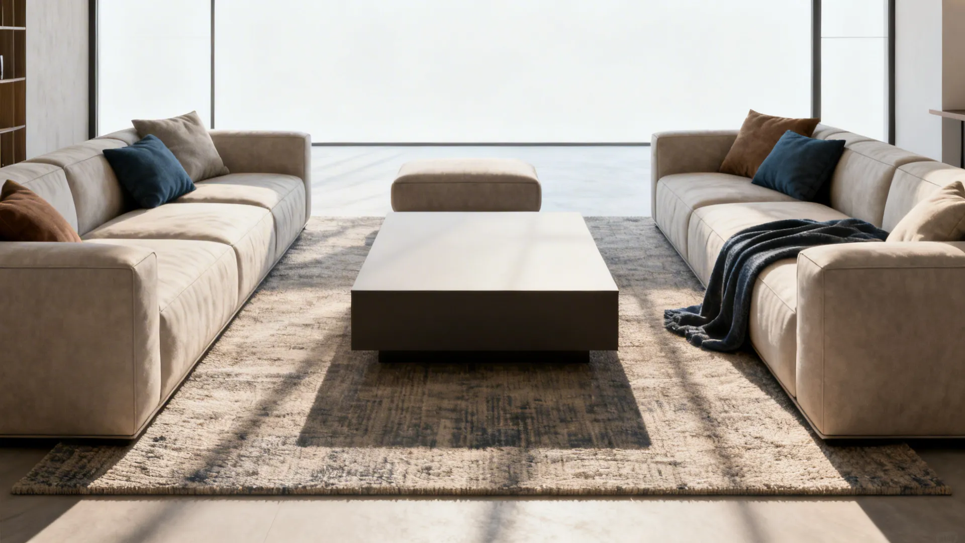 3. Parallel with a Shared Coffee Table