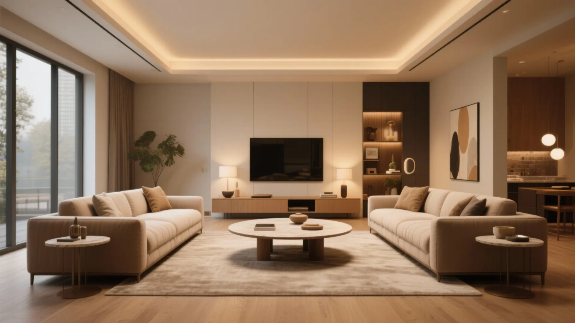 6. Parallel Furniture Layout