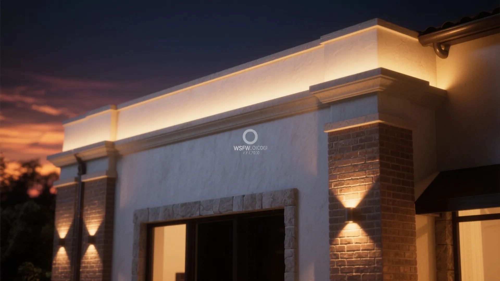 Layered materials and night lighting