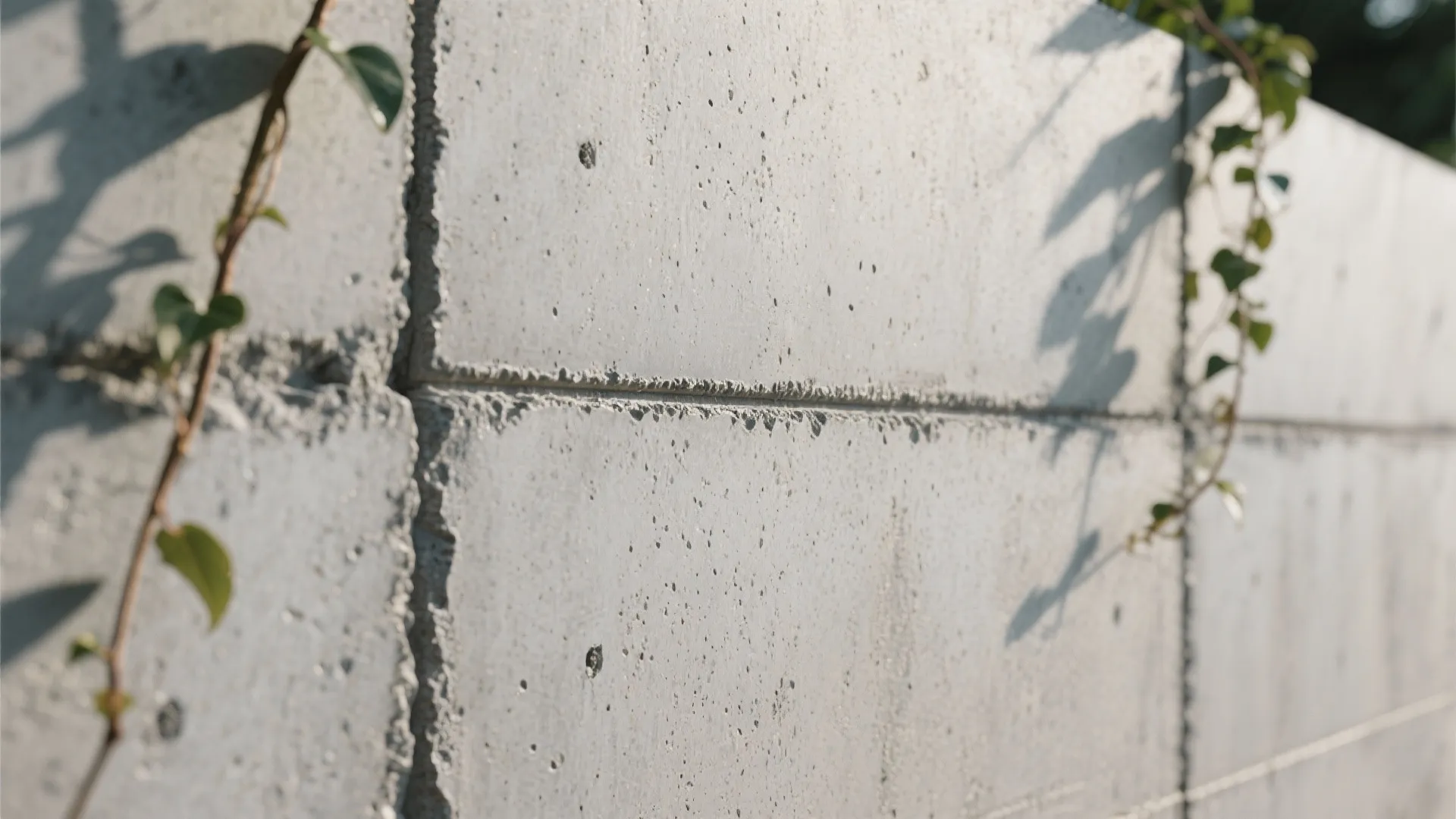 3) Modern concrete with a smooth parge finish