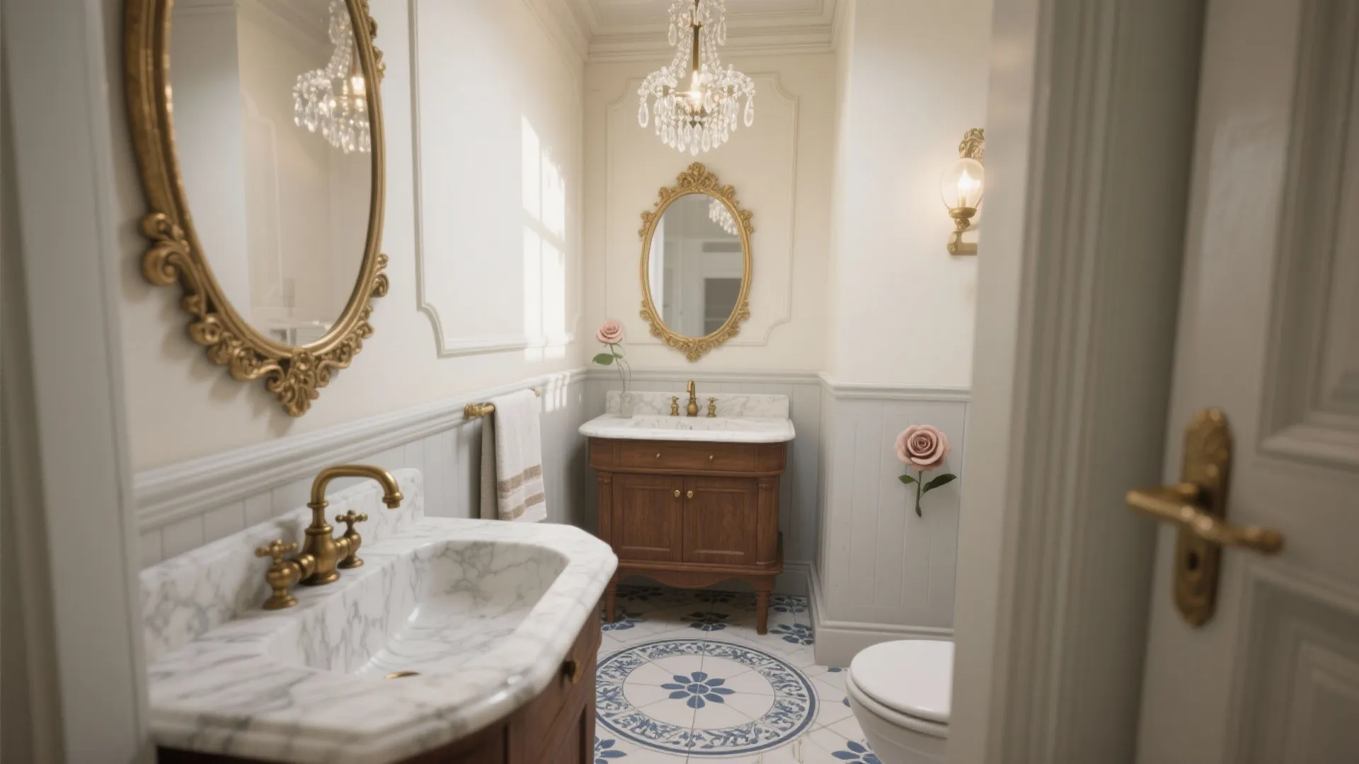 Paris-Themed Bathroom Decor: 5 Ideas: Bring Parisian charm into small bathrooms with five practical, budget-savvy inspirations from a pro designer