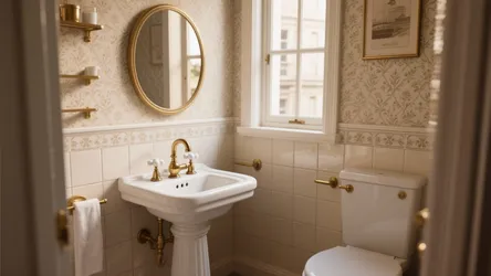 5 Small-Space Bathroom Faucet Ideas with White Handles