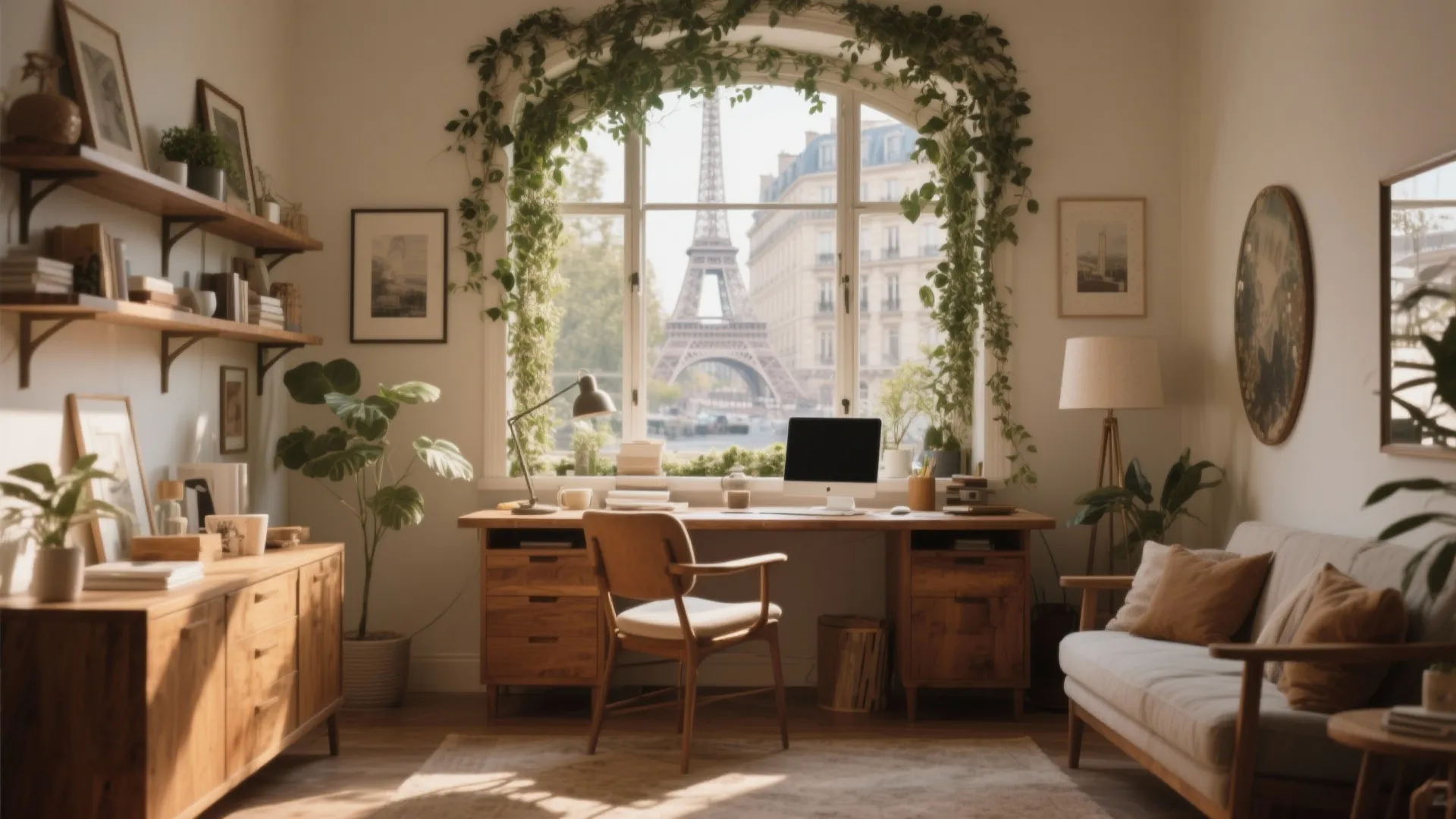 10 Office Backdrop Ideas for Small Workspaces: Creative ways to design a stylish and functional office backdrop, even in tight spaces