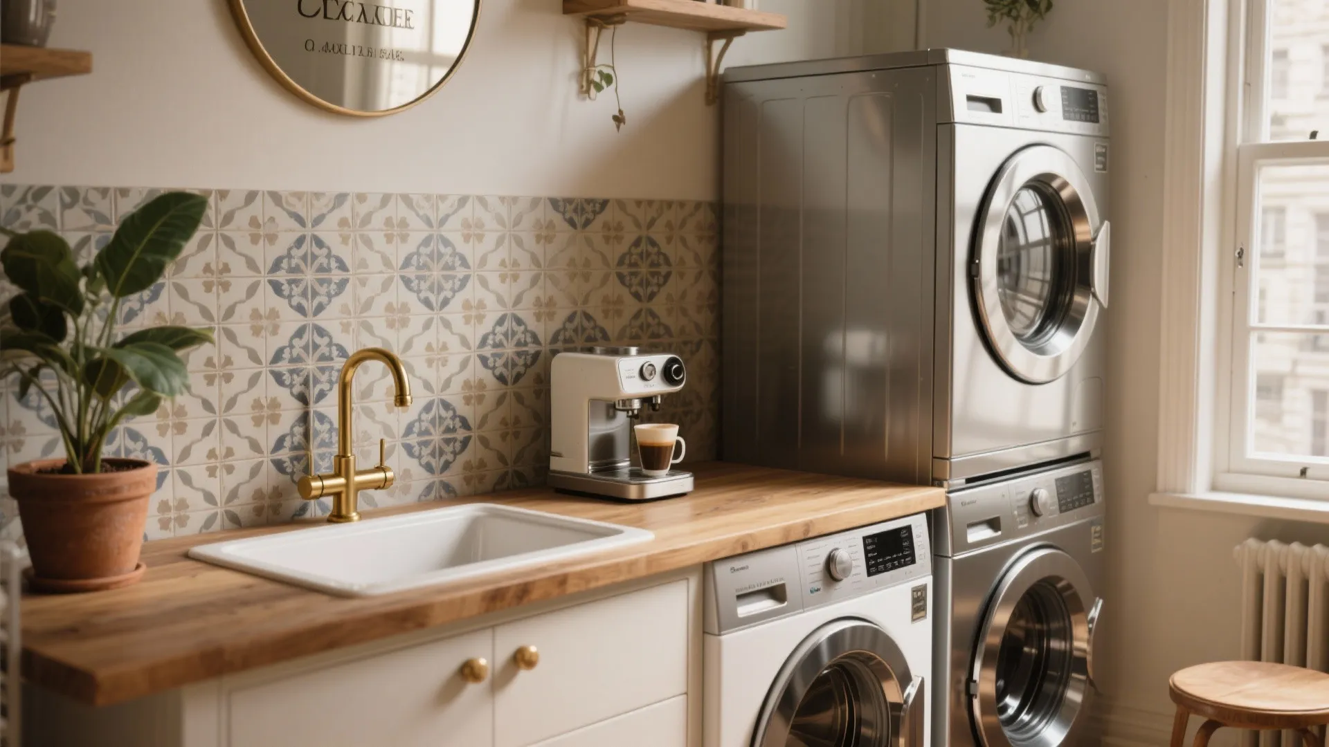 Backsplash Laundry Room Tiles: 5 Inspiring Ideas: Small laundry? Big tile ideas — five practical backsplash designs that lift style and function.