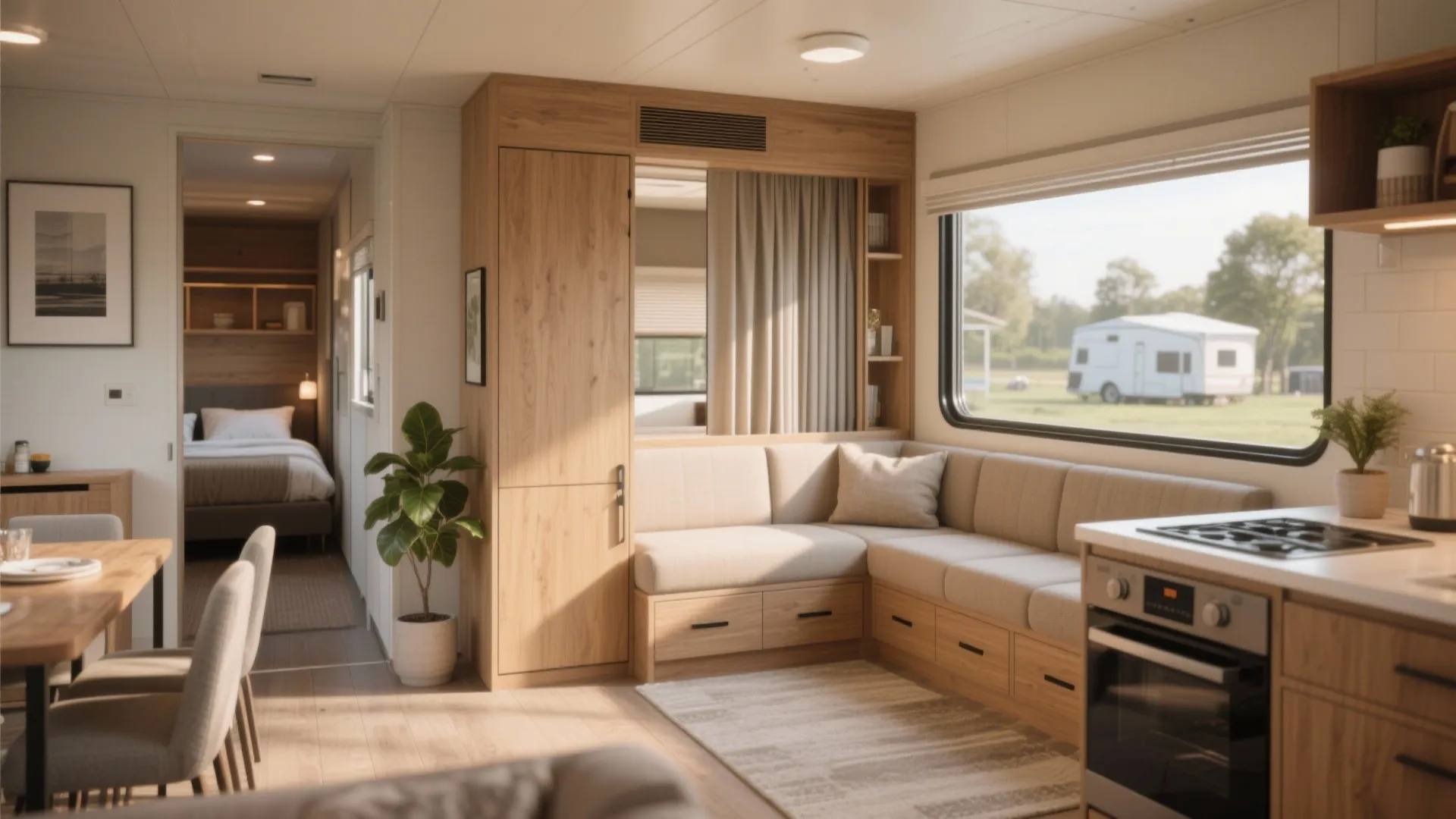 Park Model Home Ideas: 5 Smart Layouts: Space-saving inspiration for 2 bedroom 2 bath park model homes from a veteran designer