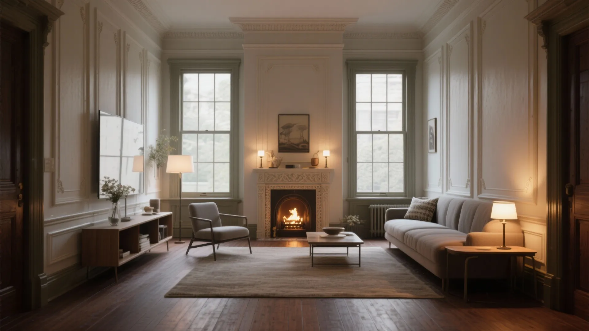 2. Reclaim a Parlor as a Flexible Living Space