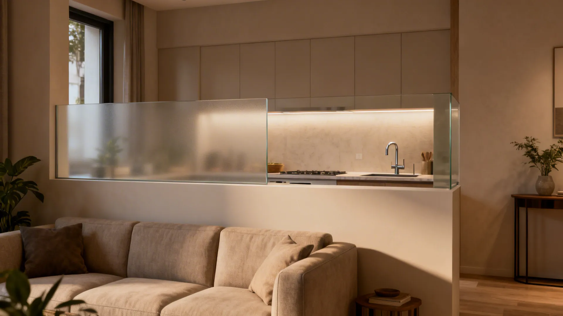 3. Play with sightlines and partial screens