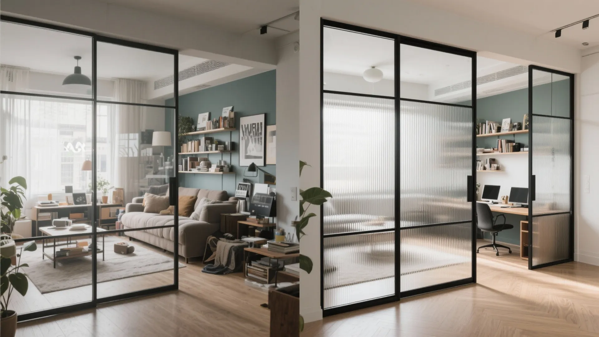 Glass Partitions for Light and Zoning