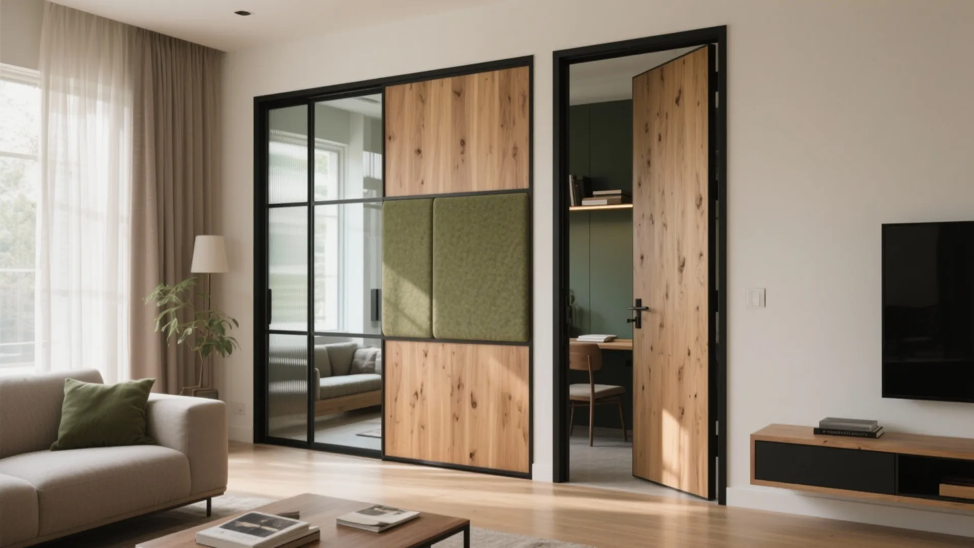 Room Partition with Door: Smart Space Solutions for Modern Homes: 1 Minute to Create Flexible Living Zones with Room Partition with Door Ideas