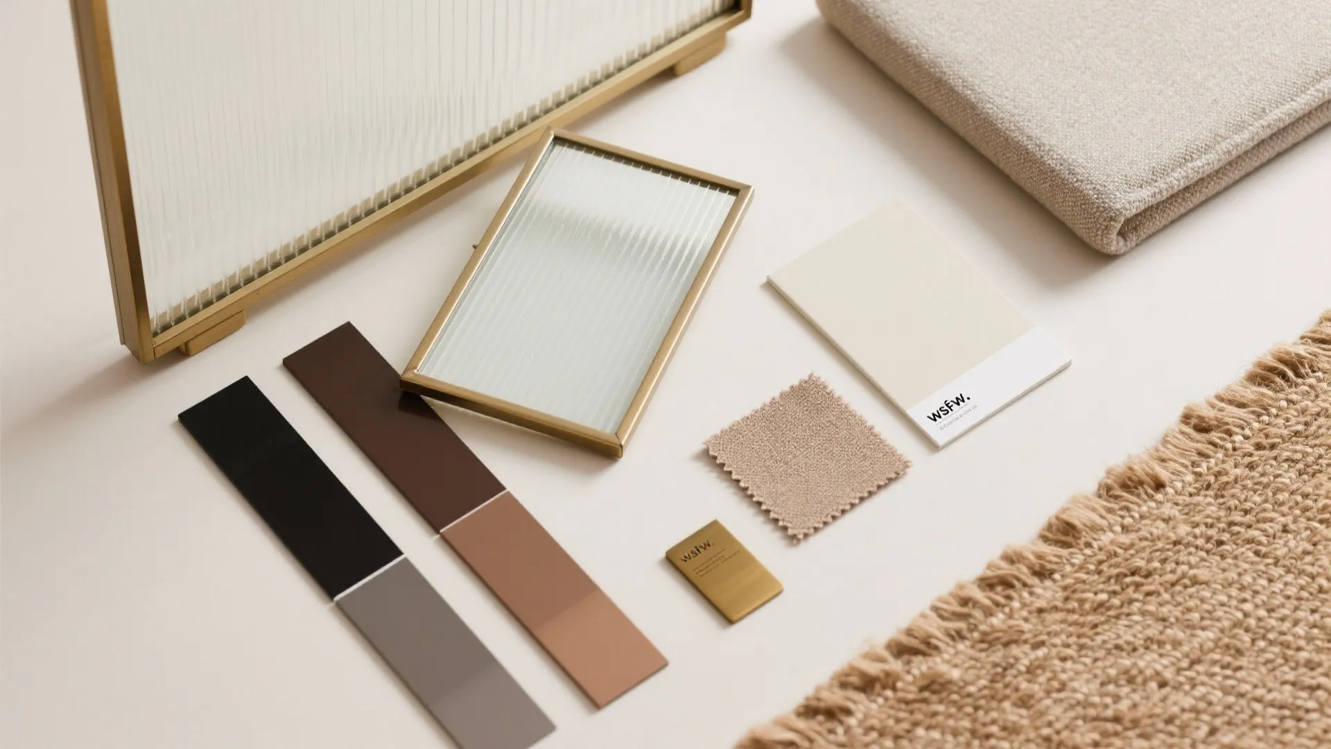 Airy partitions: glass, metal, and light