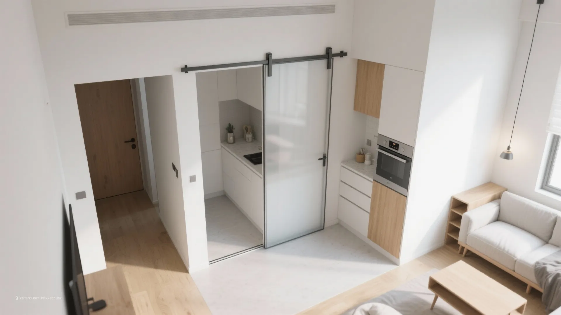 Pocket Doors and Flexible Partitions to Earn Space