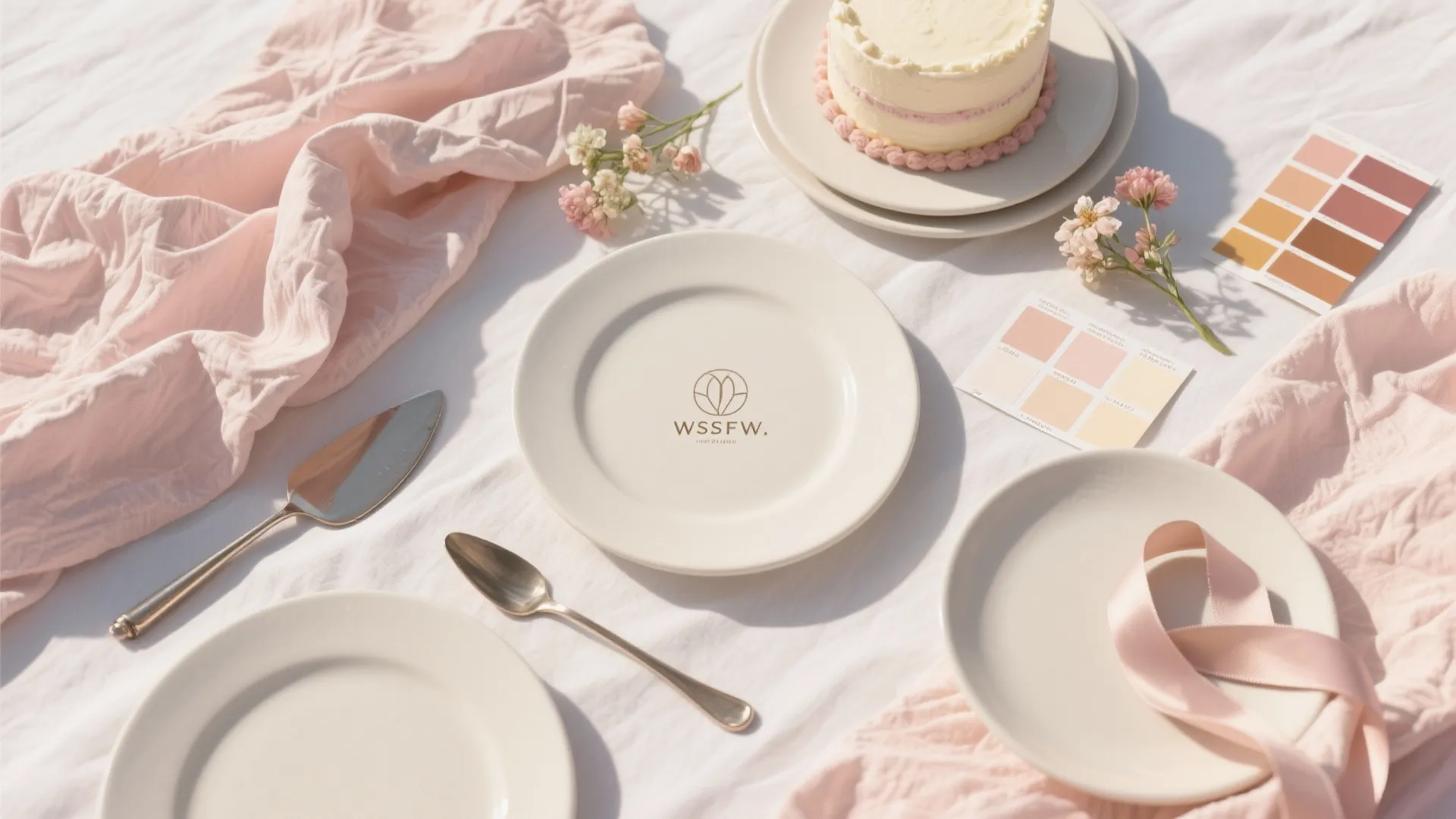 Photo-Ready Dessert Table with Textured Linens