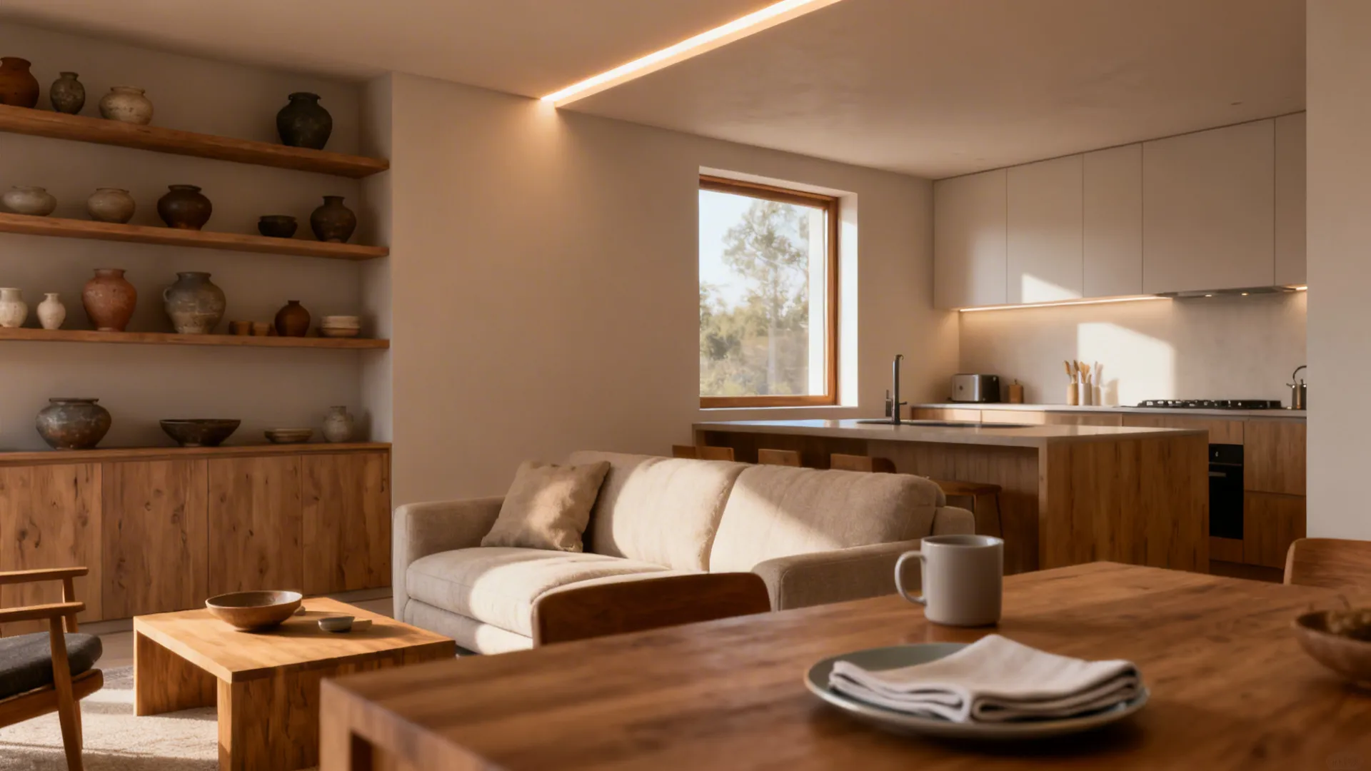 Cut Out Kitchen Window to Living Room: 5 Tiny-Space Ideas