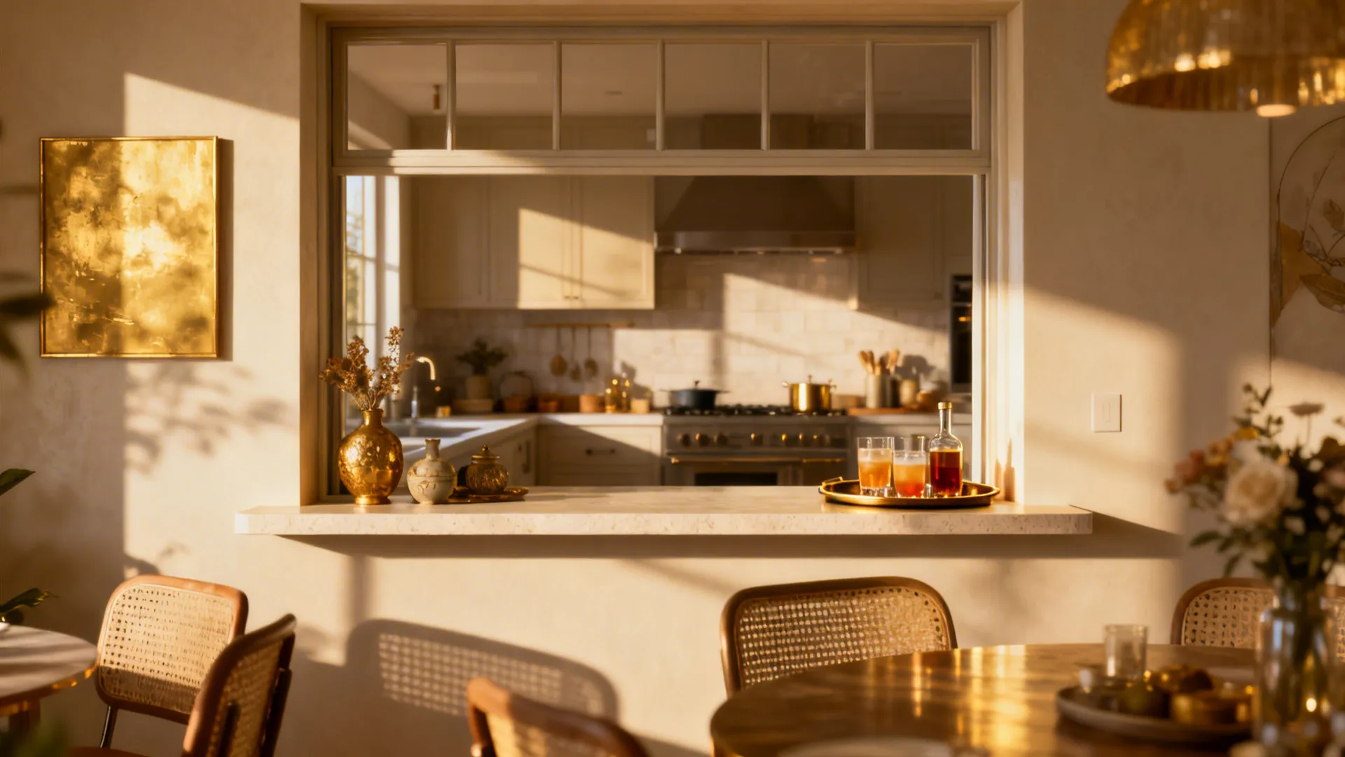 3. Pass-through or breakfast window