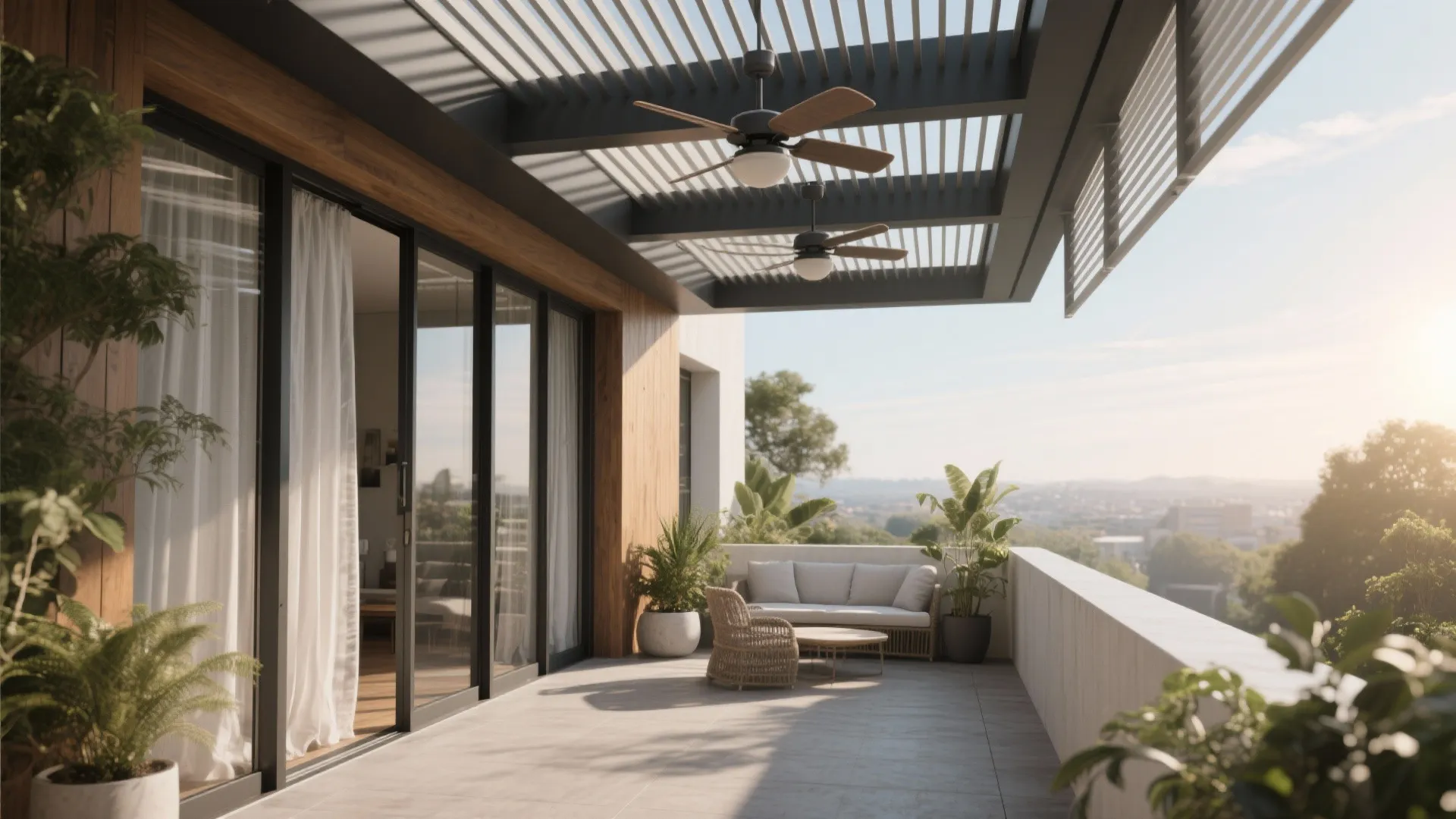 Passive Comfort: Balcony Overhangs, Orientation, and Breezes