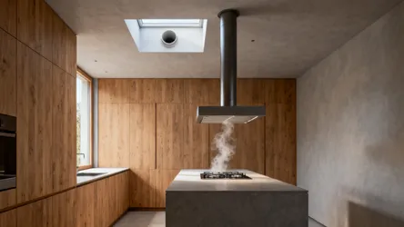 Kitchen chimney design: 5 ideas to vent smoke without a fan