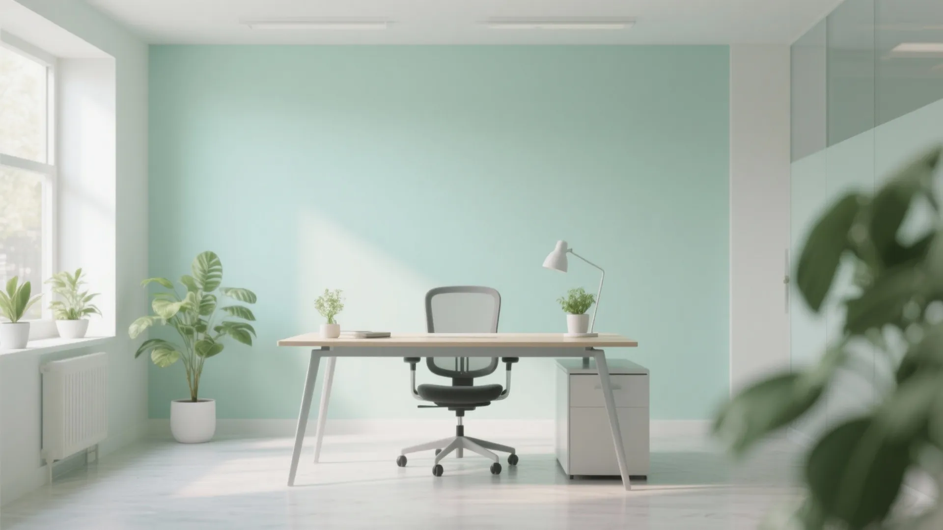 3. Pastel Accent Walls