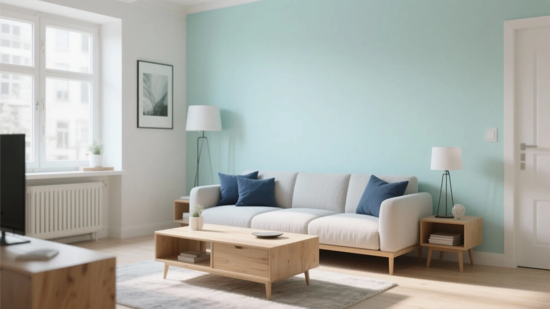 Soft Pastel Accent Walls